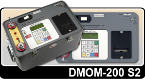 DMOM-200 S2 - MICRO-OHMIMETRO DC